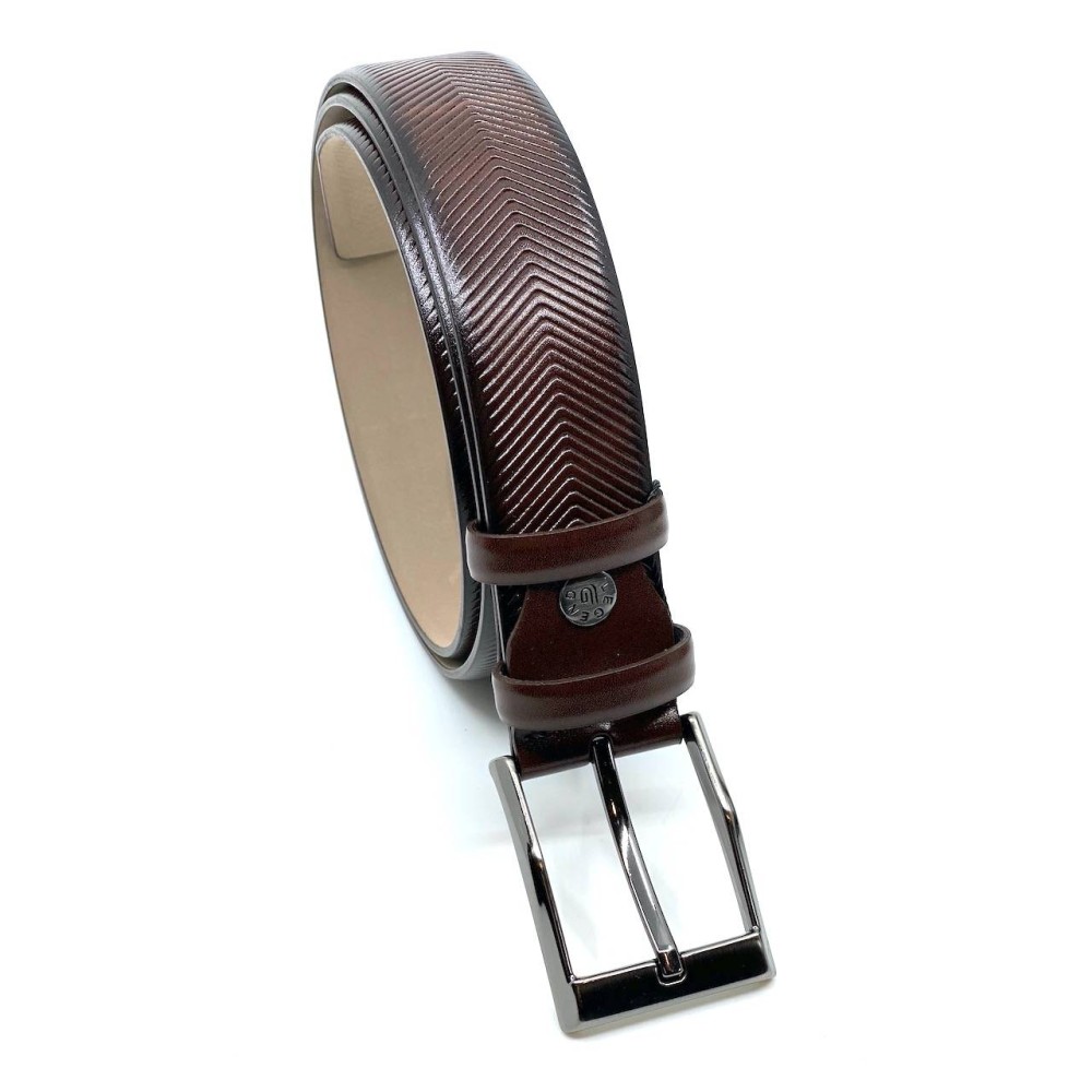 P.U. Leather Belt - Brown