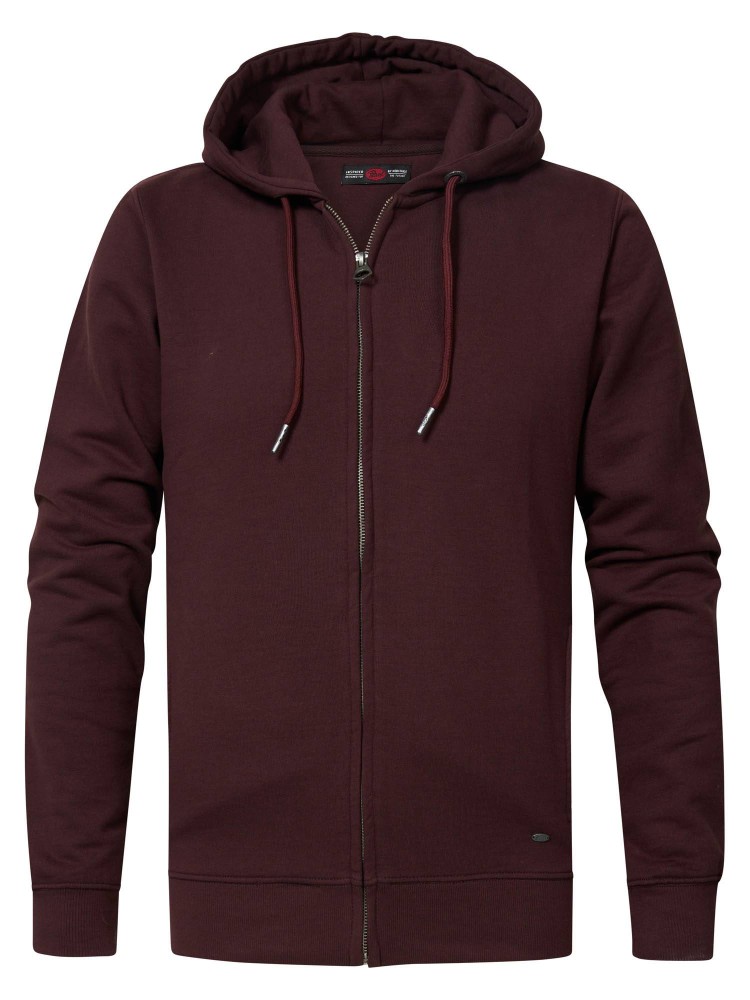 Solid-coloured Hoodie - Bordeaux