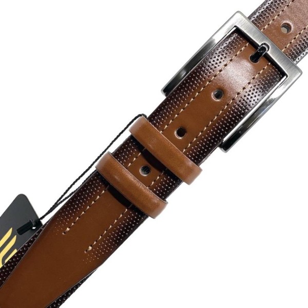 P.U. Leather Belt - Camel