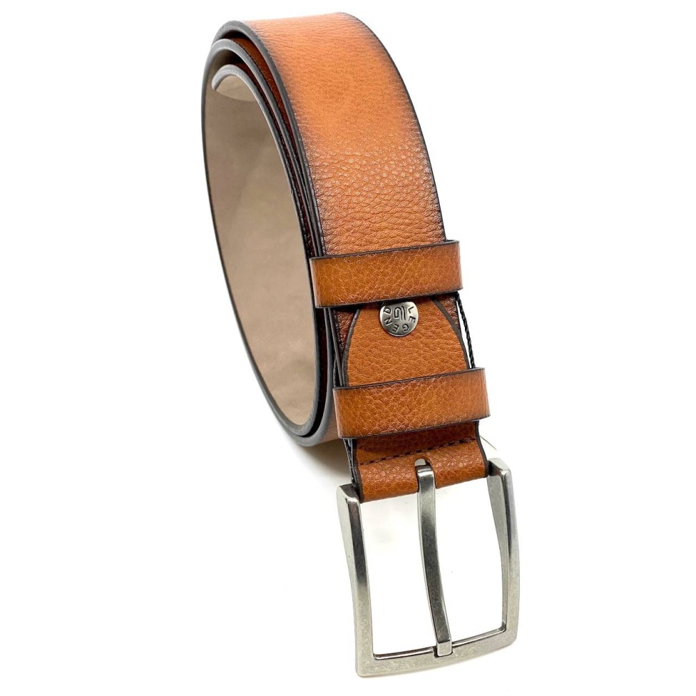 P.U. Leather Belt - Camel