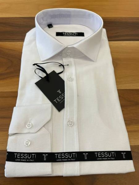 Solid Colour Shirt - White