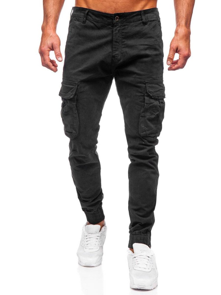 Cargo Trousers - Black