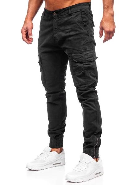 Cargo Trousers - Black