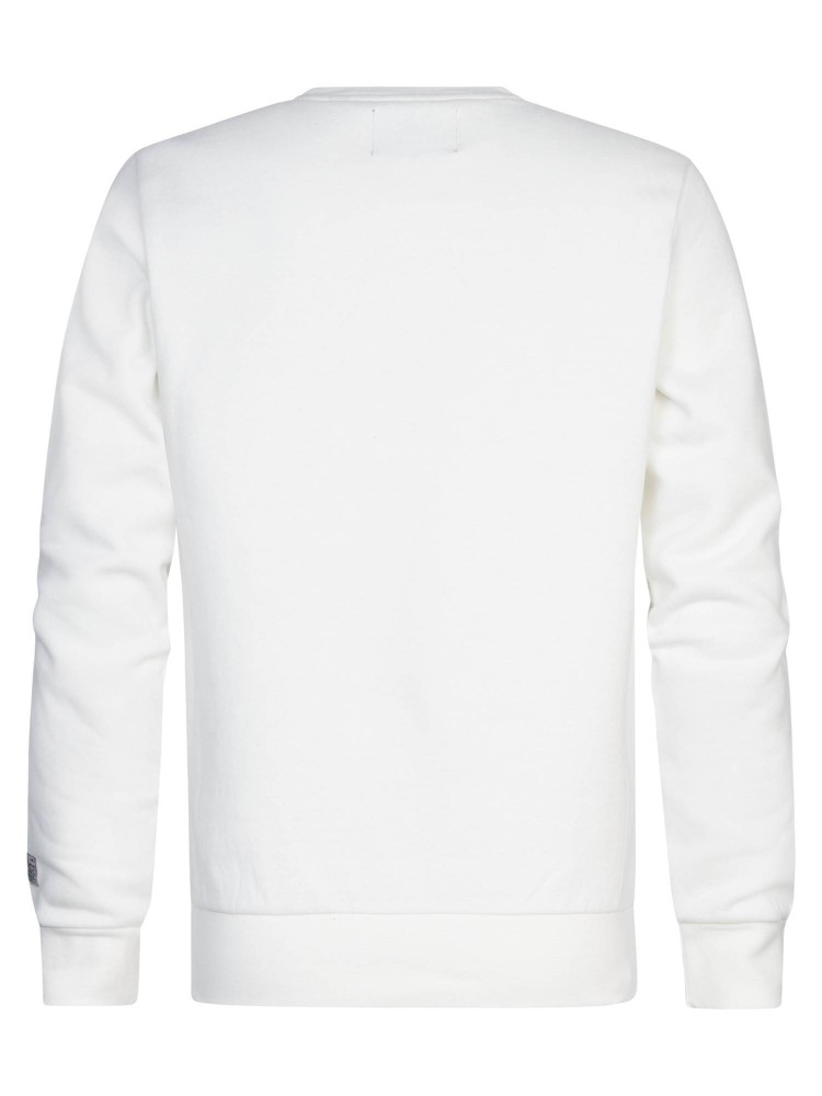 Petrol Logo Sweater Hutchinson - White