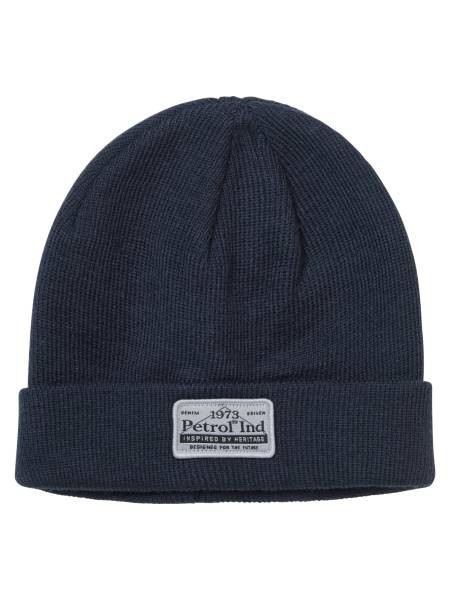 Petrol Fine-Knit Hat Jerseyville - Blue