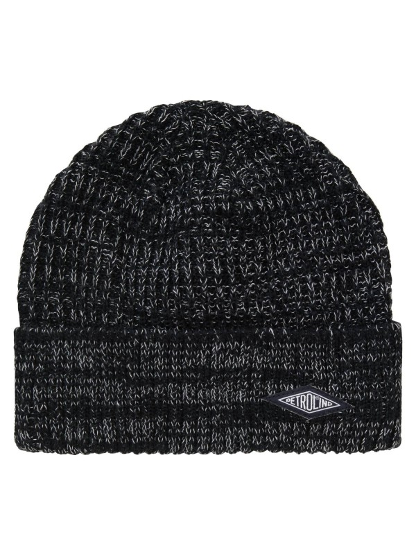 Petrol Marl Beanie Addison - Black