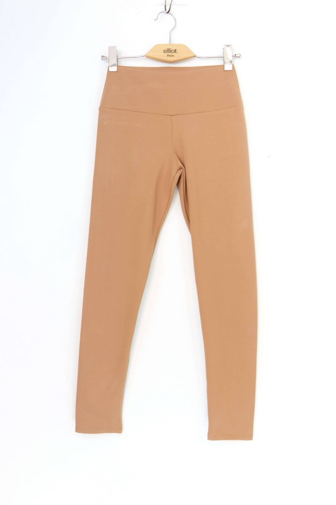 High Waist Leggings - Camel