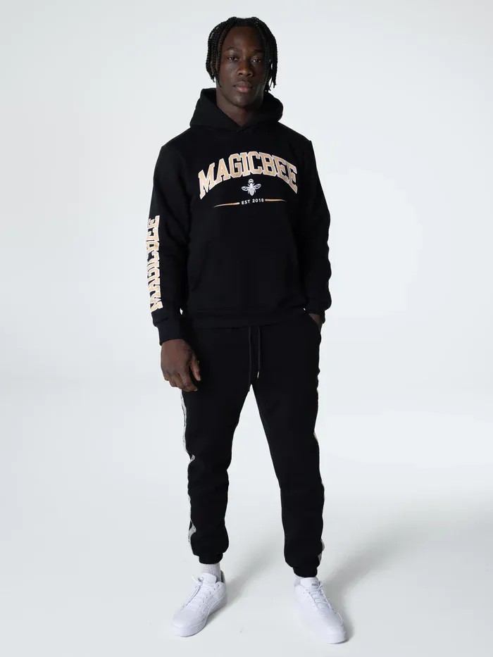 MagicBee Est Logo Hoodie - Black