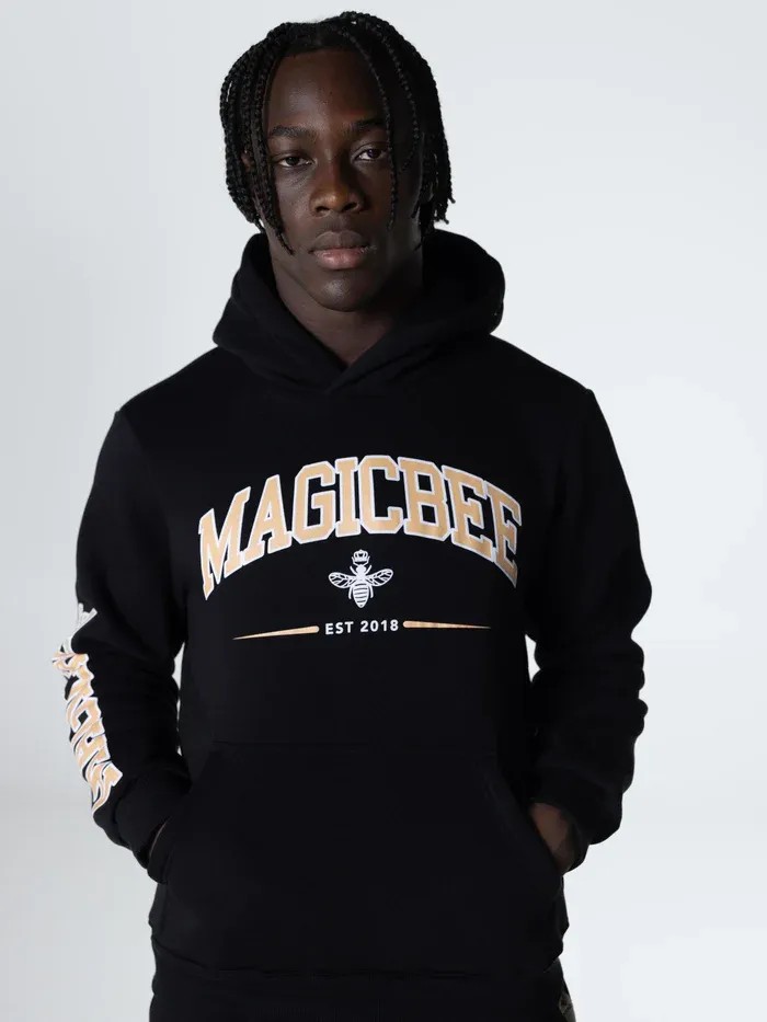 MagicBee Est Logo Hoodie - Black