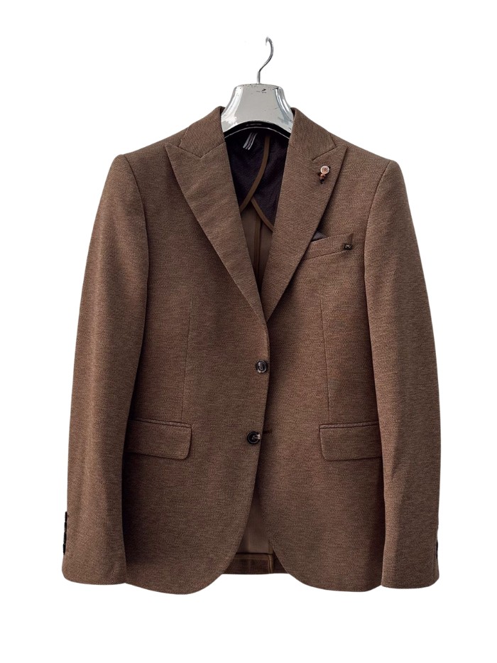 Blazer Jacket - Brown