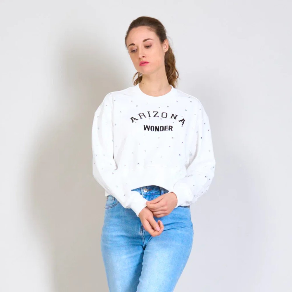 Arizona Wonder' Sweatshirt - White