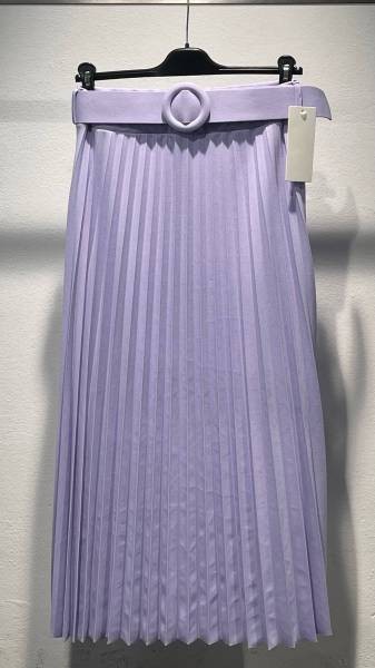 Pleated Skirt - Lilac