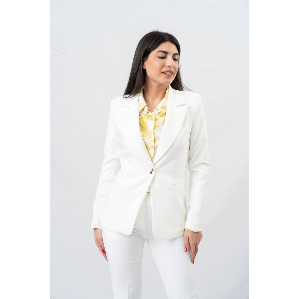 Blazer Jacket - White