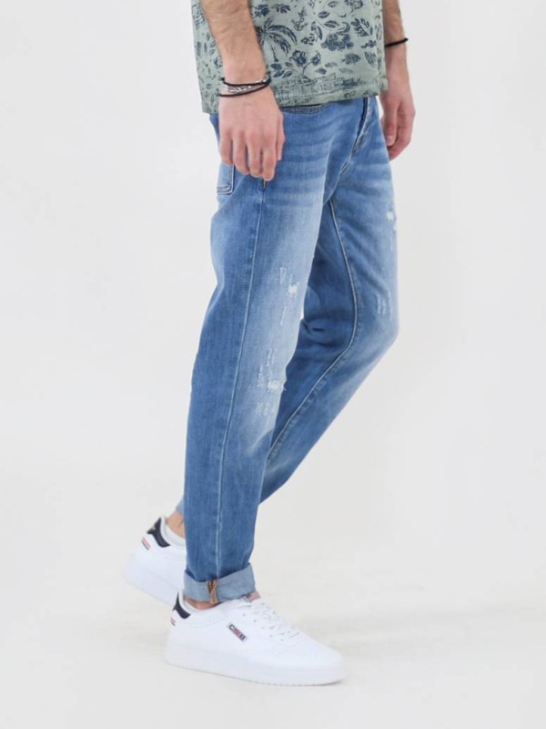 Slim Fit Jeans - Blue