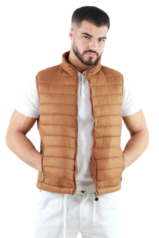 Light Vest Jacket - Mustard