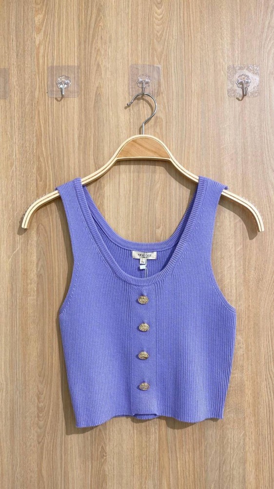 Ribbed Top - Lilac