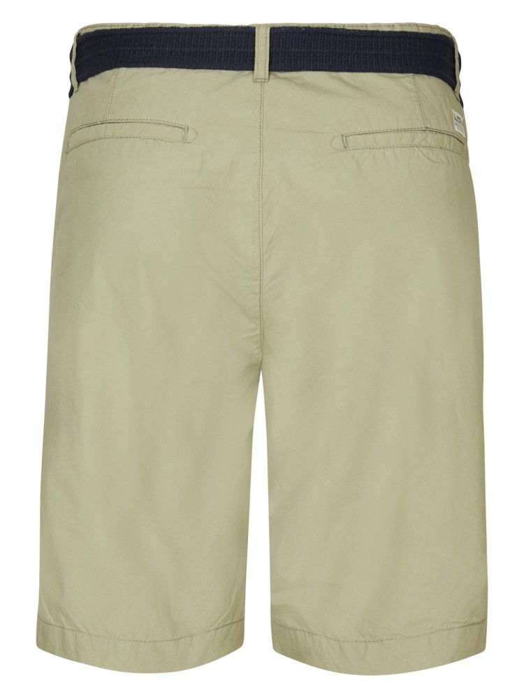 Petrol Chino Shorts with Belt Tropicana - Khaki