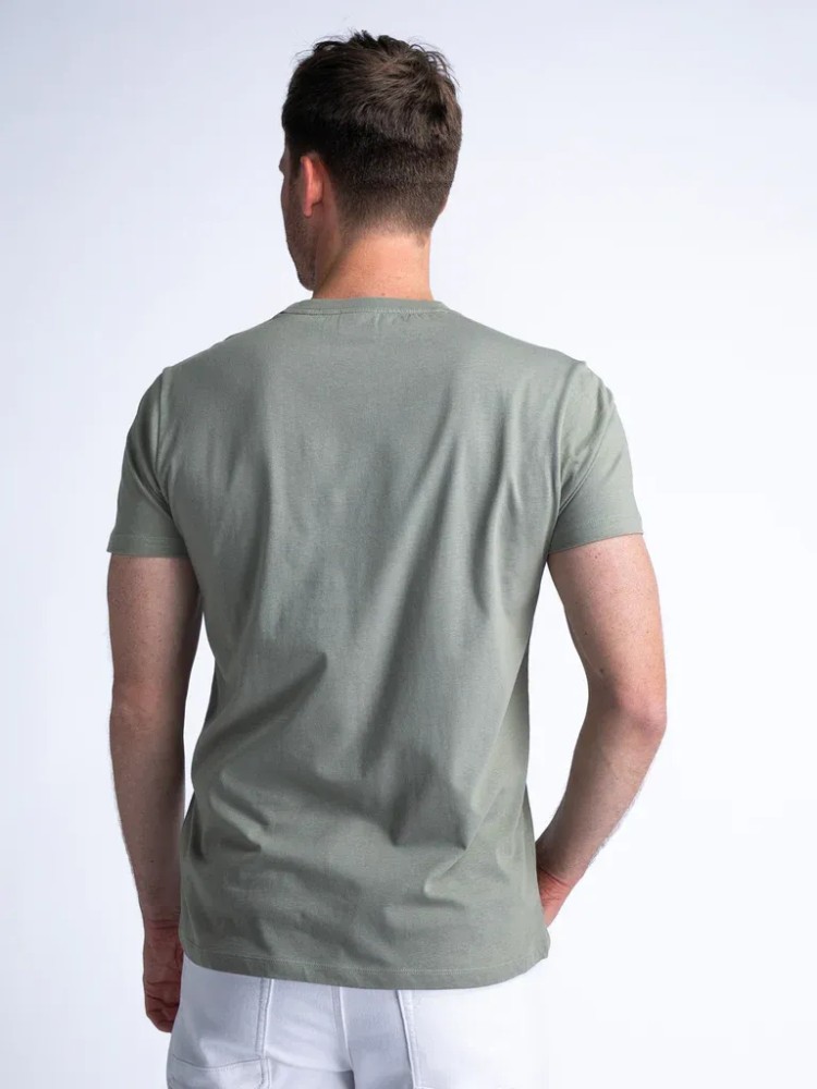 Petrol Logo T-shirt Shorebird - Khaki