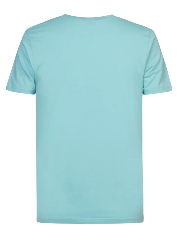 Petrol Logo T-shirt Seashine - Turquoise