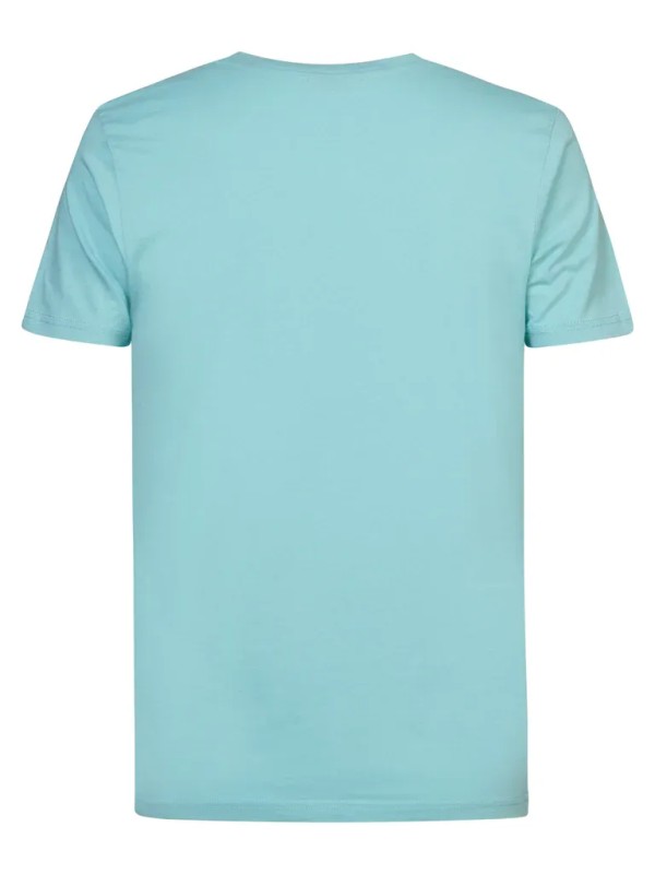 Petrol Logo T-shirt Seashine - Turquoise