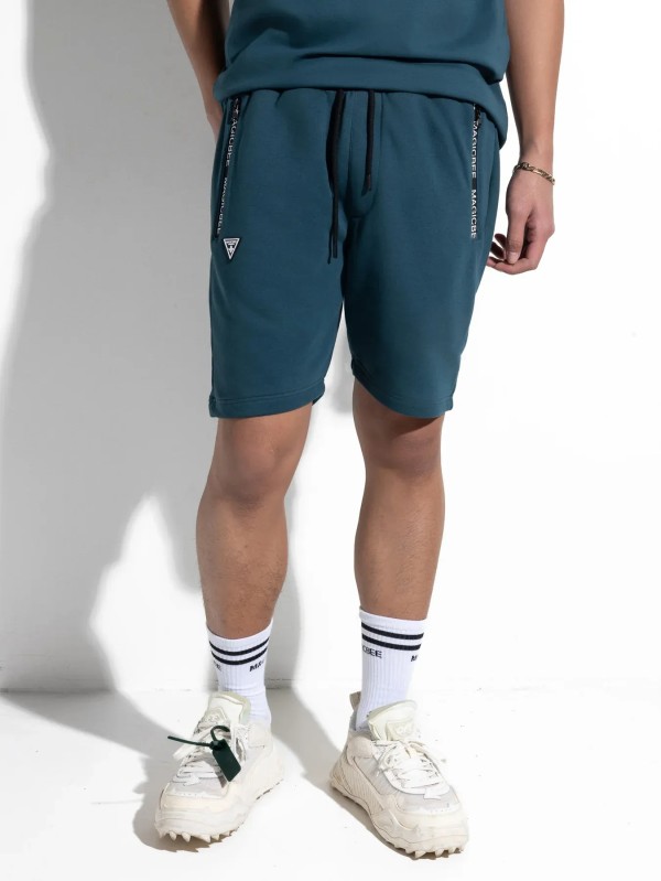 MagicBee Zip Pocket Shorts - Petrol