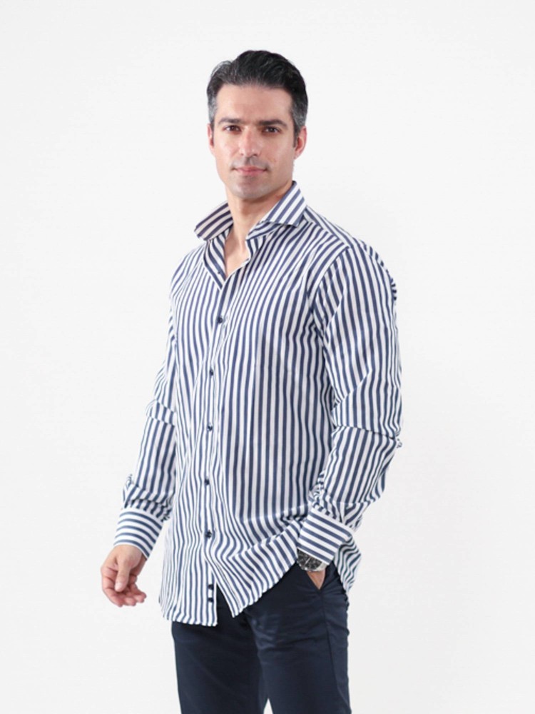 Striped Shirt - Blue