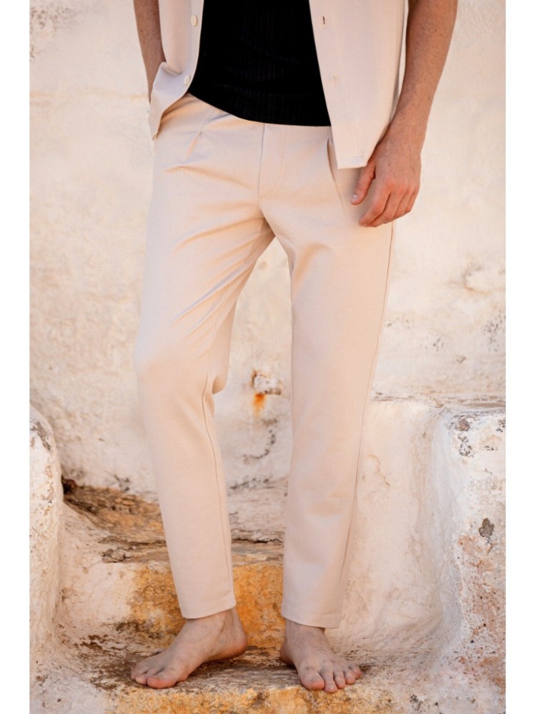 Rebel Trousers - Beige