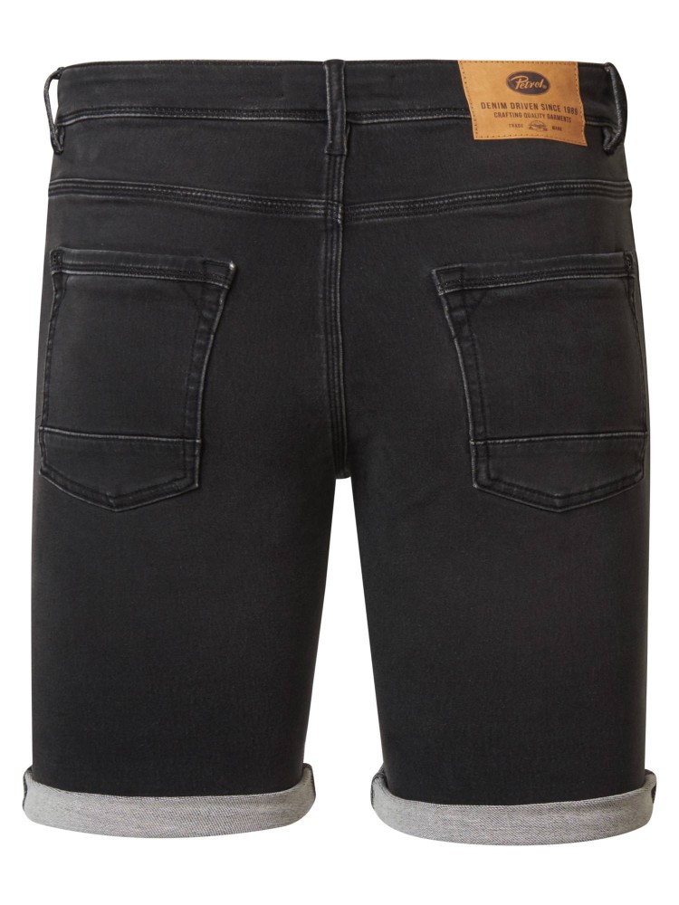 Petrol Jackson Denim Shorts - Black