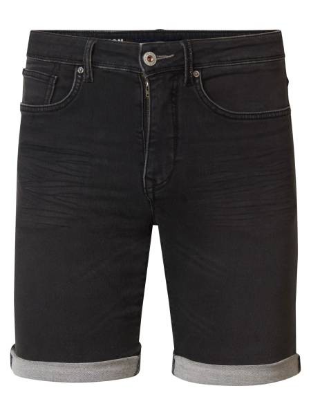 Petrol Jackson Denim Shorts - Black