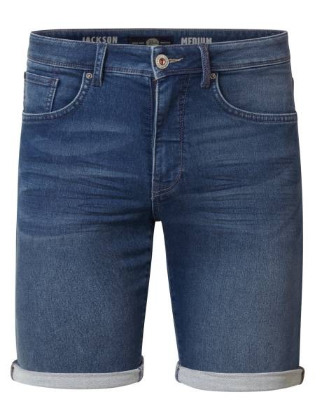 Petrol Jackson Denim Shorts - Blue