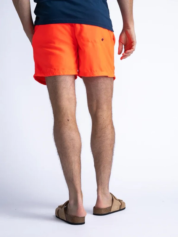 Petrol Plain Swimming Shorts Shorelife - Coral