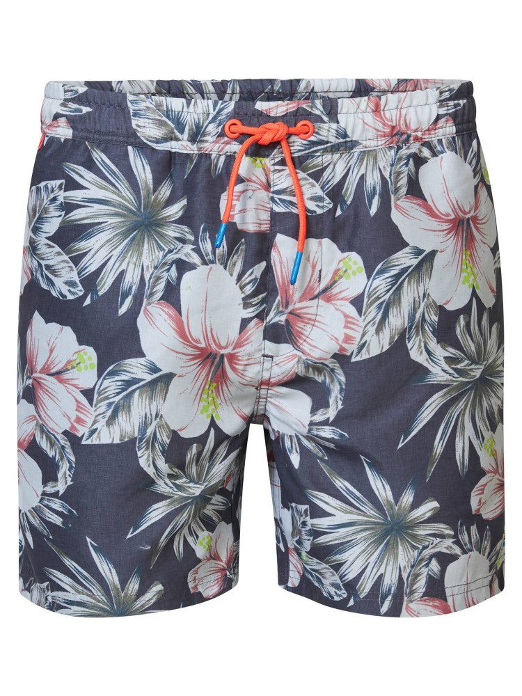 Petrol Botanical Swimming Shorts Surfari - Black