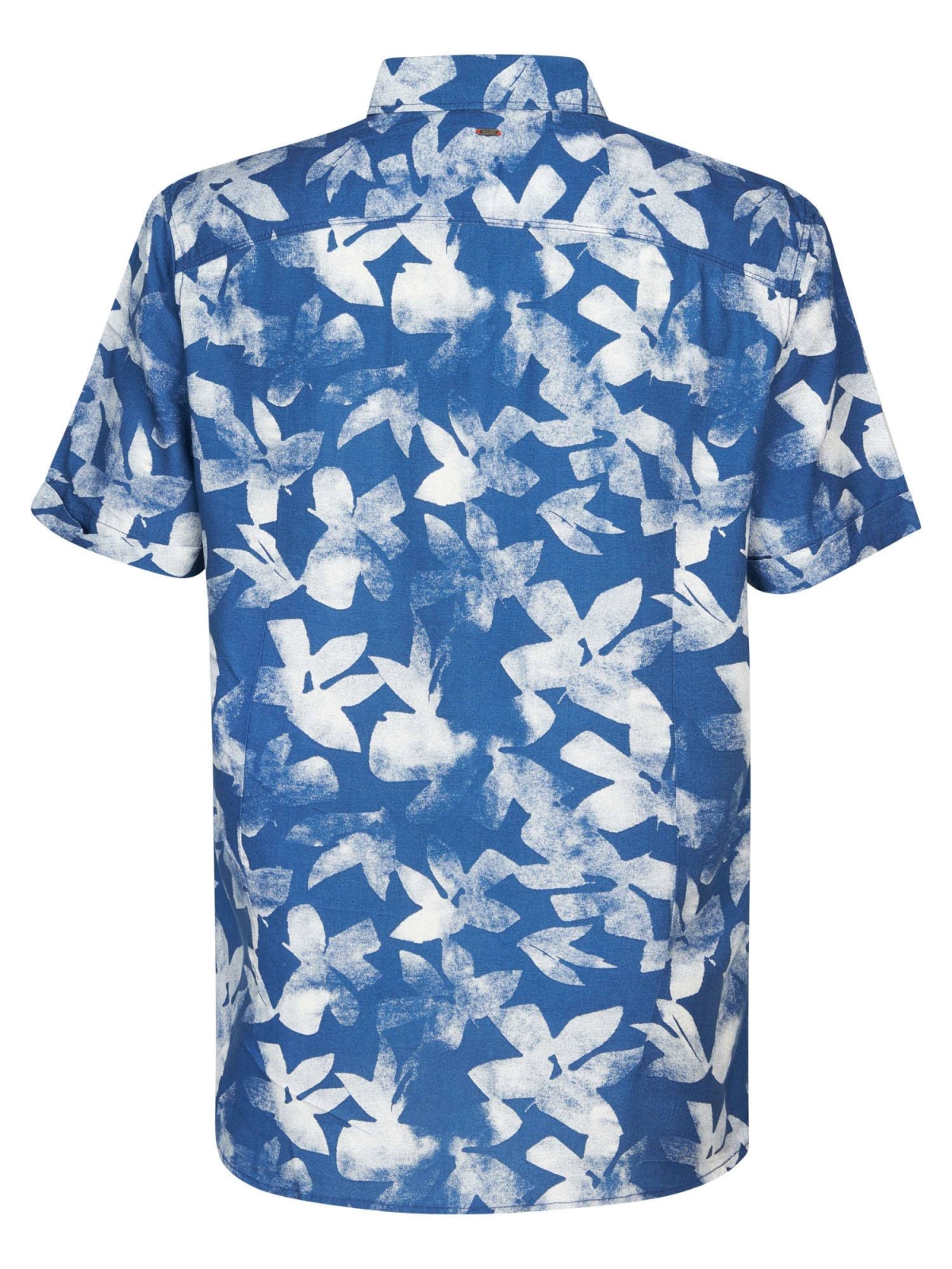 Petrol Botanical Shirt - Blue