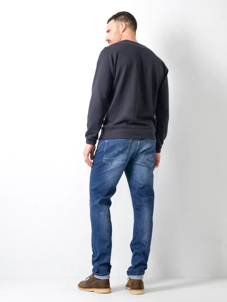 Petrol Russel Regular Tapered Fit Jeans - Blue