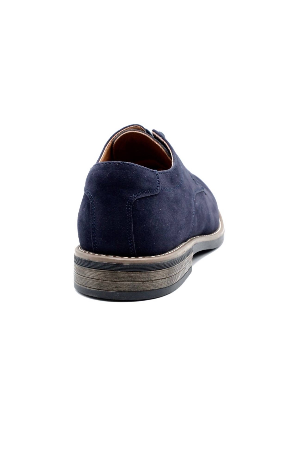 Suede Derby Shoes - Blue