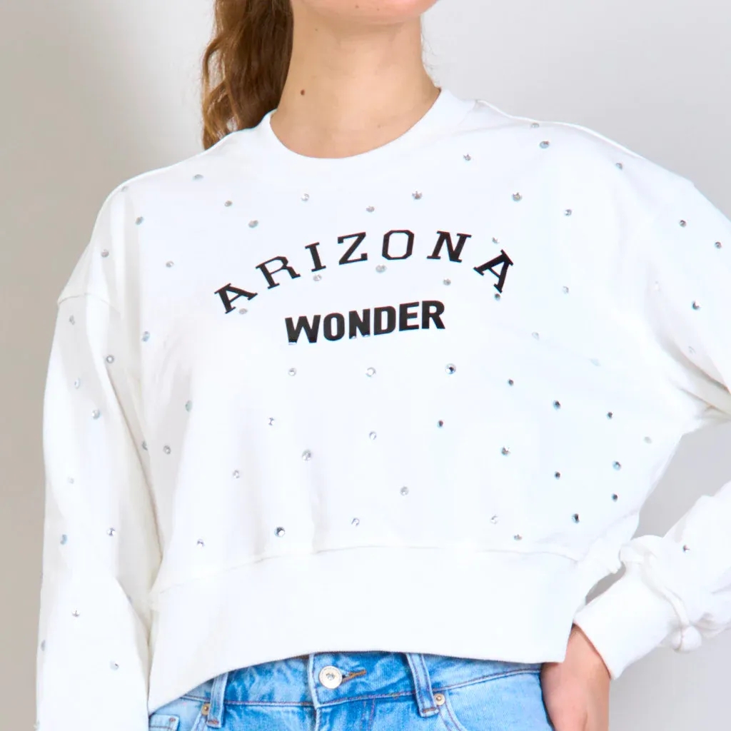 Arizona Wonder' Sweatshirt - White