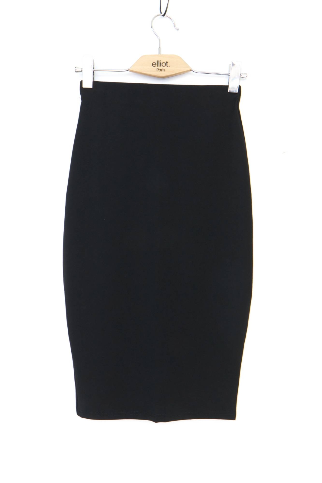Basic Pencil Skirt - Black