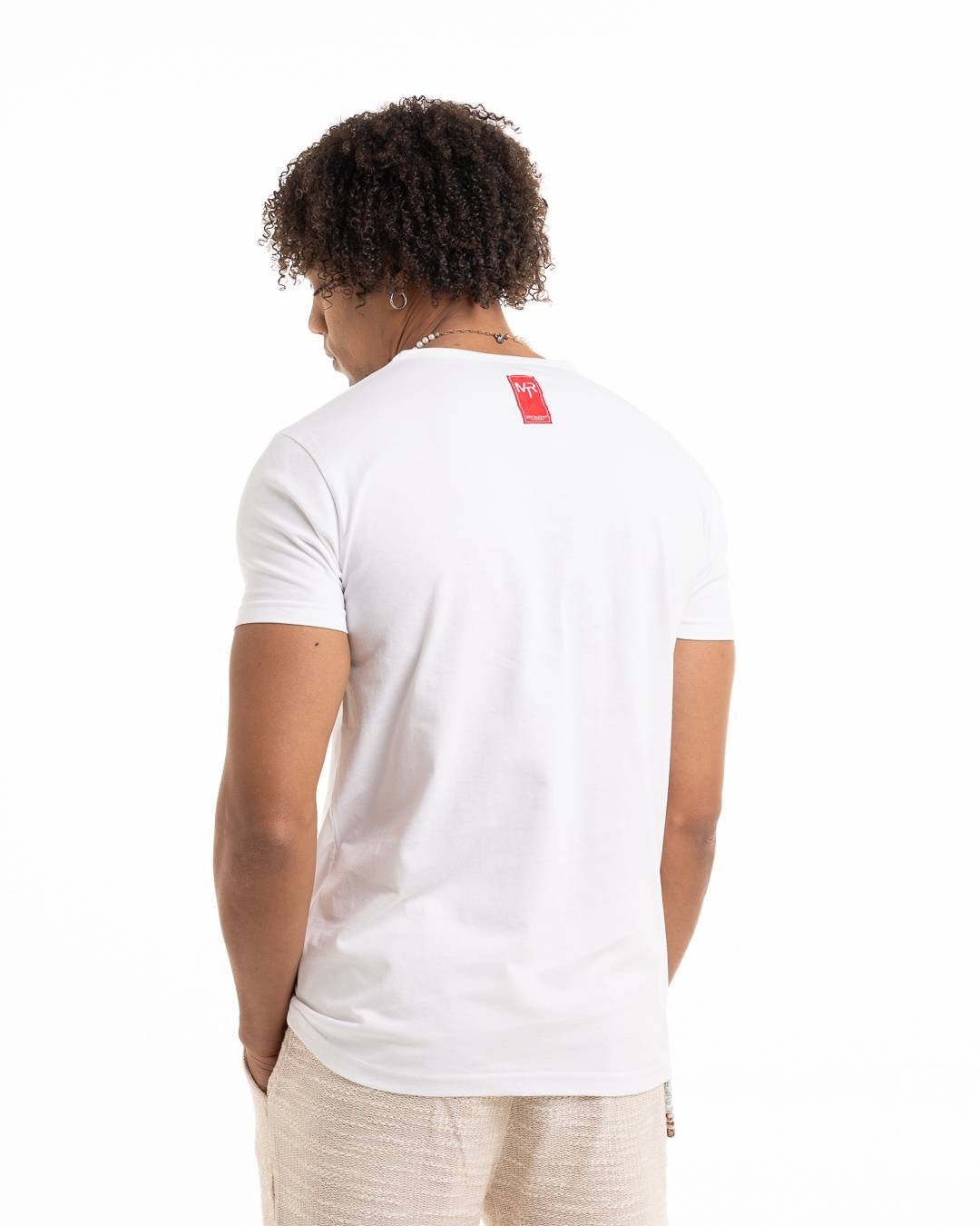 Martini 'MRTN Jeans' Embroidery T-shirt - White