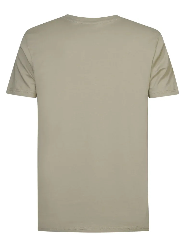 Petrol Logo T-shirt Seashine - Beige