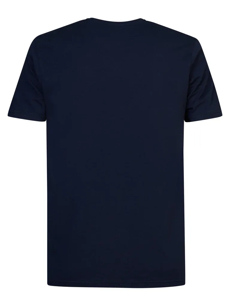 Petrol Logo T-shirt Seashine - Blue