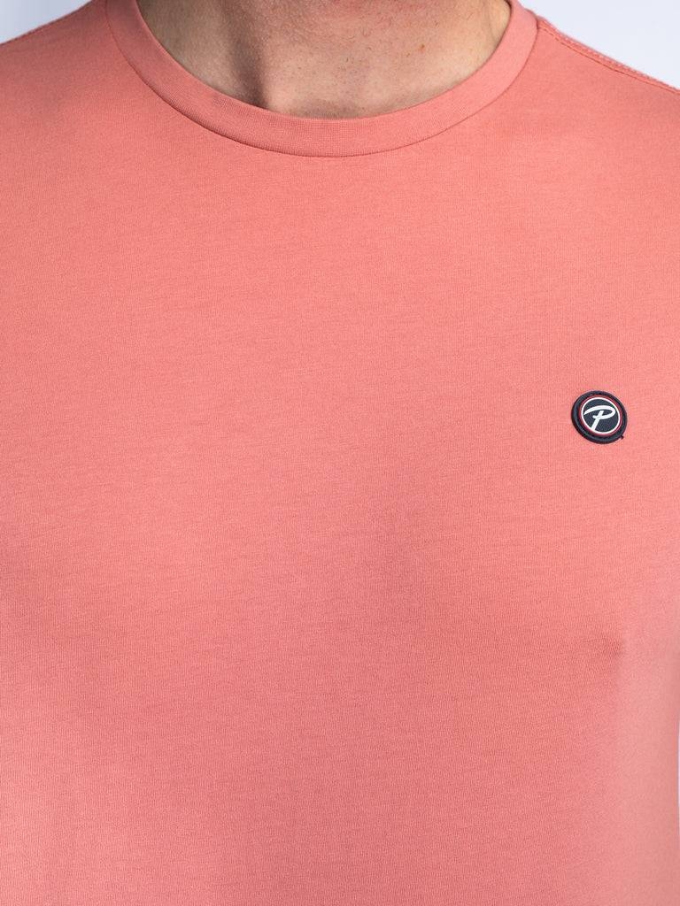 Petrol Logo T-shirt Seashine - Pink