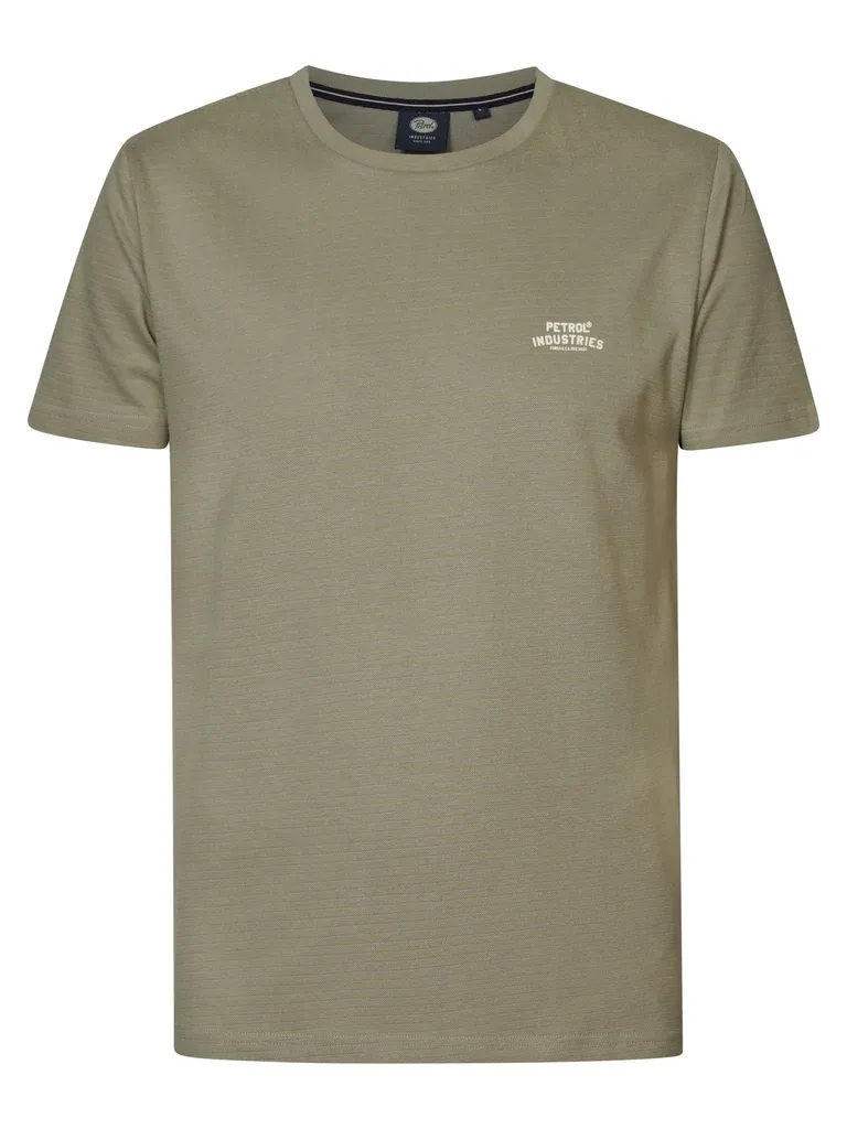 Petrol Logo T-shirt Heatwave - Khaki