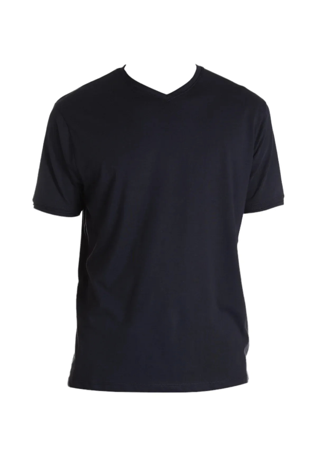Basic V-Neck T-shirt - Blue
