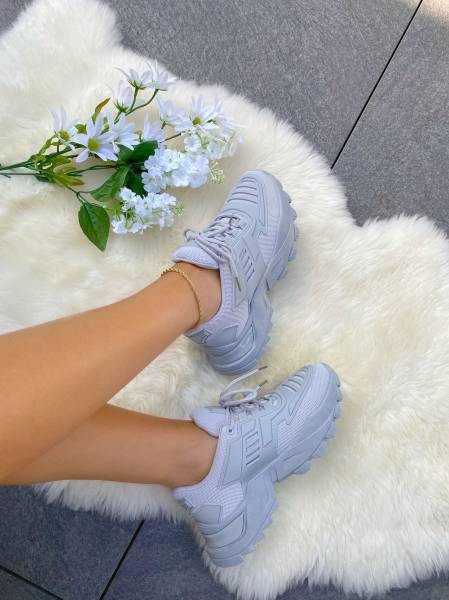 Rubber Sneakers - Grey
