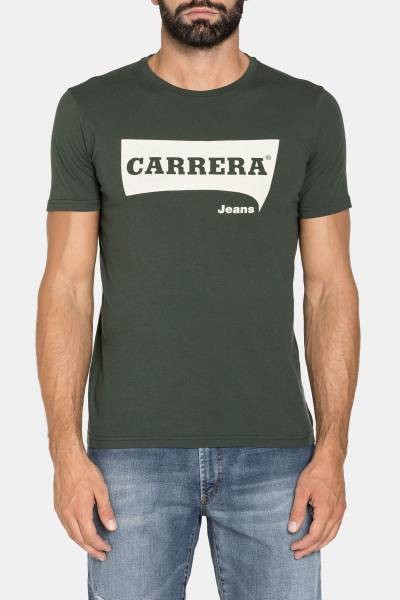 Carrera Light Jersey T-shirt Round Neck - Green