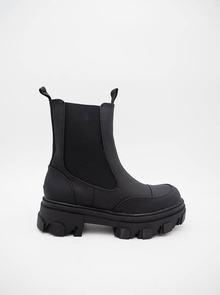 Chelsea High Boots - Black