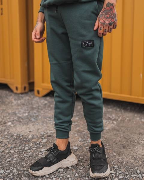 Close Society Patch Sweatpants - Green