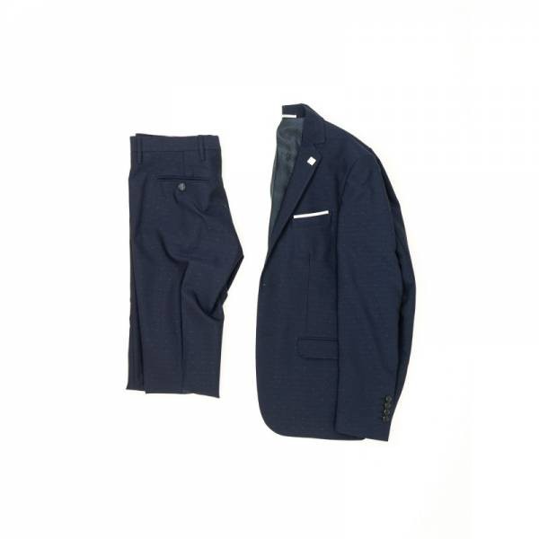 Italian Slim Fit Suit - Blue