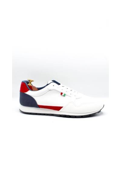 Italian Style Sneakers - White