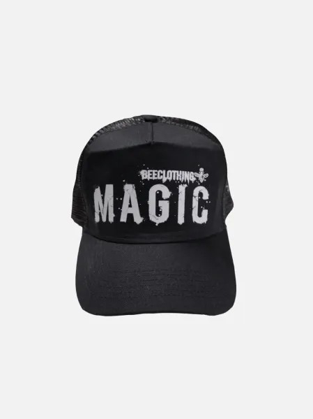 MagicBee Destroyed Logo Cap - Black